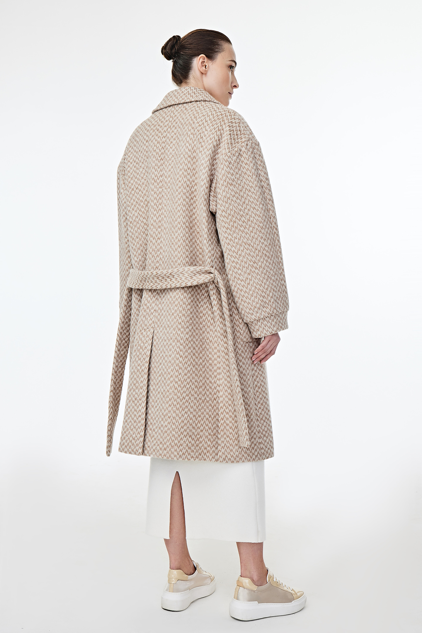 Lara check sales ilia coat