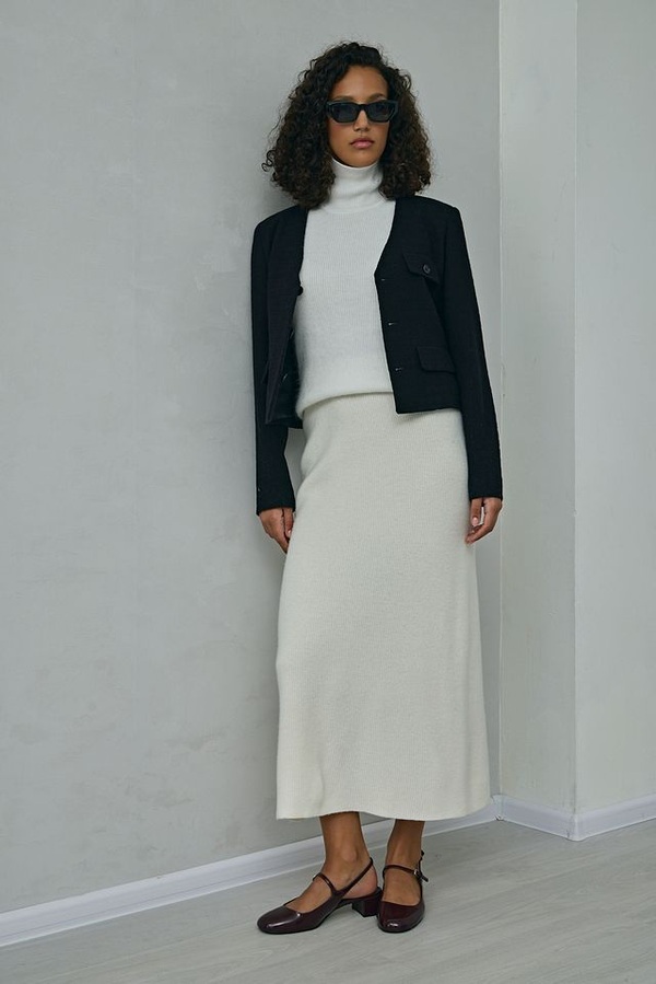 Как носить юбки зимой: ТОП-5 умных правил. Фото 2