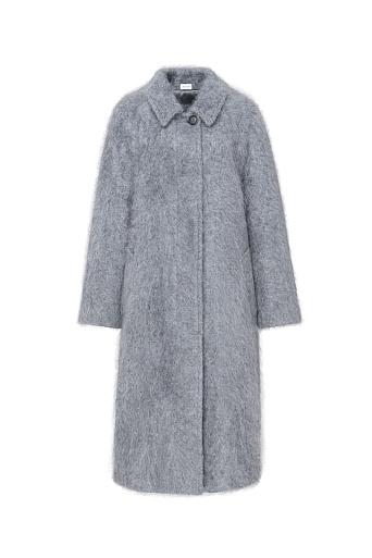 Кашемировое пальто, серое
