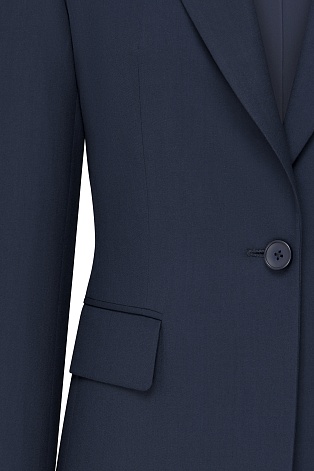 Черный костюмный жакет KARLA