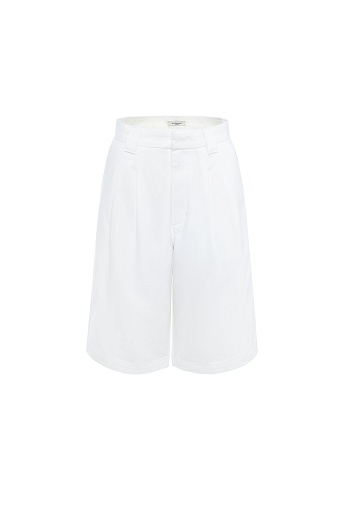 Хлопковые бермуды, молочные