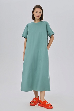 Платье-трансформер бирюзового цвета