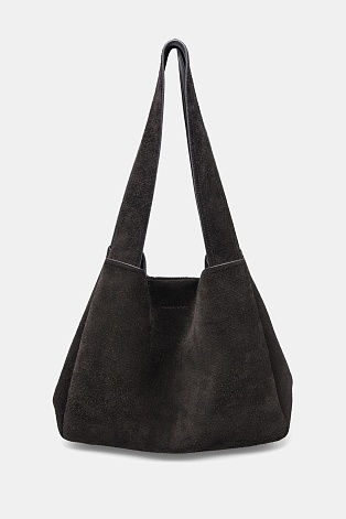 Замшевая сумка-шоппер