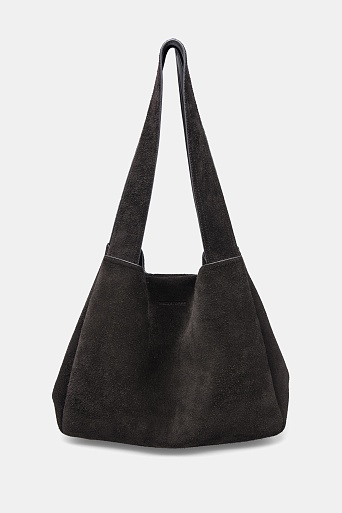 Замшевая сумка-шоппер