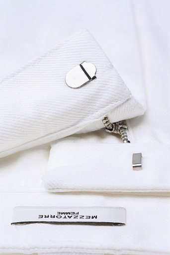 Хлопковые бермуды, молочные