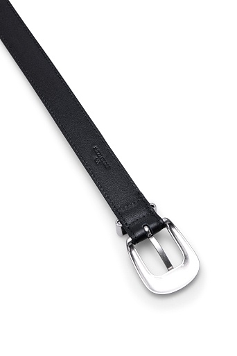 Кожаный ремень, черный