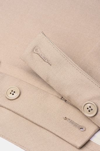 Зауженные брюки со стрелками, бежевые EMMY