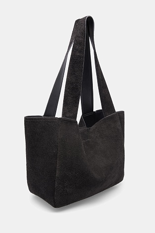 Замшевая сумка-шоппер