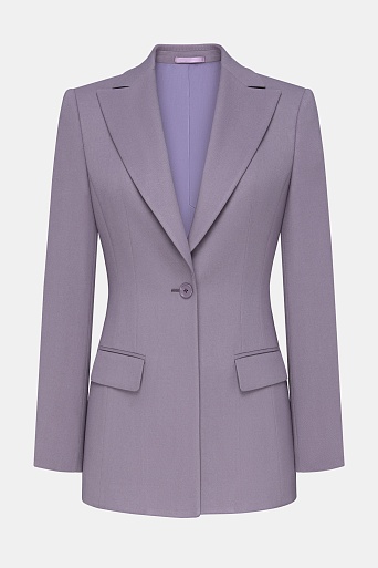 Жакет с удлиненной шлицей, лавандовый FLORENCE