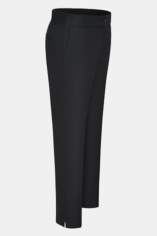 Зауженные брюки, черные Linnea