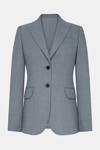 Костюмный жакет на пуговицах, серый AGATHA