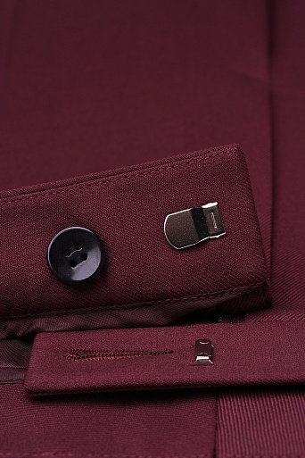 Зауженные брюки со стрелками, винные ANNIKA