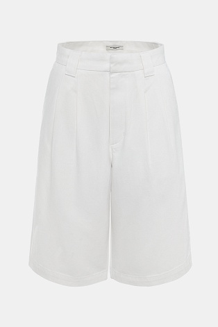 Хлопковые бермуды, молочные