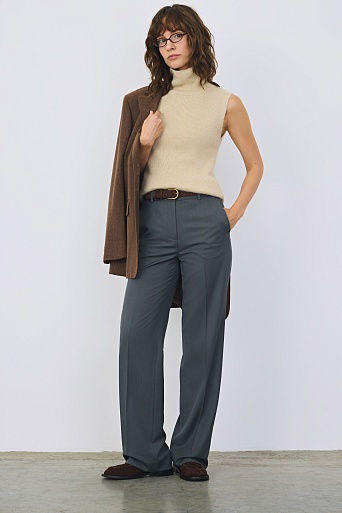 Топ без рукавов, песочный