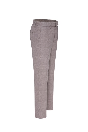 Костюмные брюки со стрелками, розовые