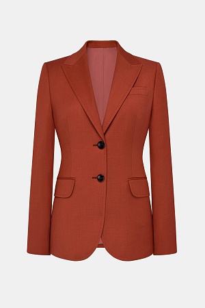 Серый пиджак в синюю клетку SMOKING II