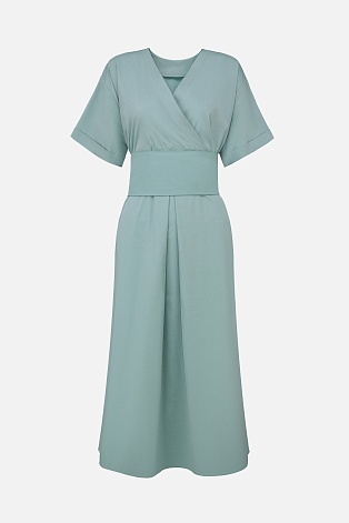 Платье-трансформер бирюзового цвета