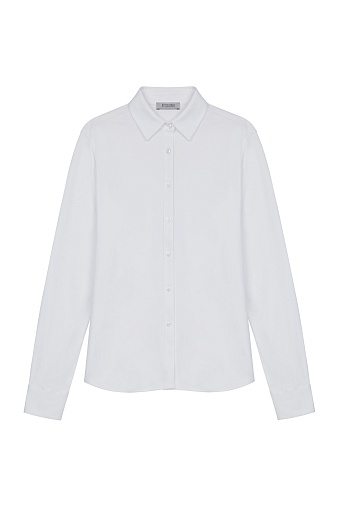 Базовая белая блузка