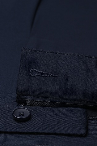 Прямые костюмные брюки, черные MARIA