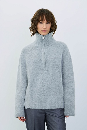 Серый пиджак в синюю клетку SMOKING II