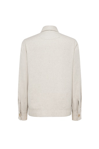 Жакет на пуговицах, кремовый