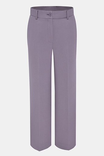 Прямые брюки со стрелками, лавандовые MARIA