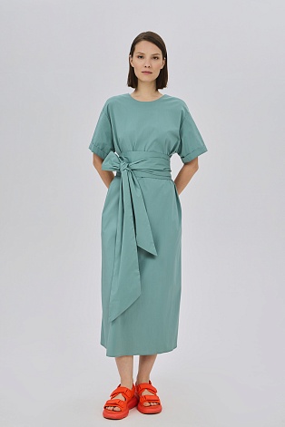 Платье-трансформер бирюзового цвета