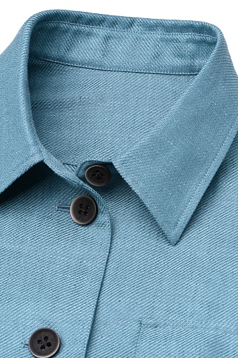 Жакет на пуговицах, синий