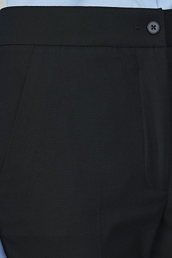 Костюмные брюки, черные