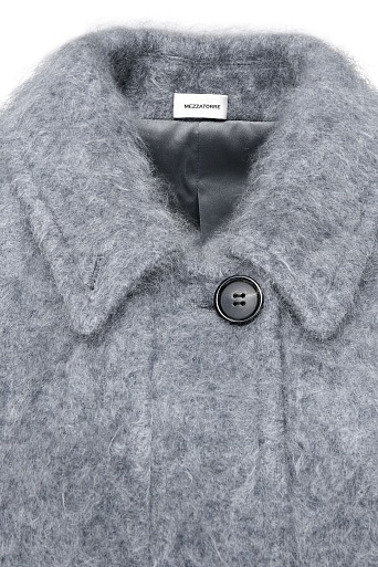Кашемировое пальто, серое