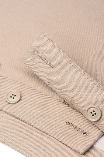 Зауженные брюки со стрелками, цвет бежевый EMMY