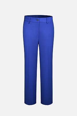 Ярко-синие свободные брюки MARIA