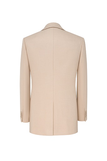 Однотонный жакет, цвет бежевый MILA