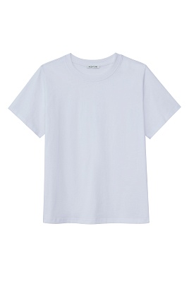 Базовая белая футболка с отделкой