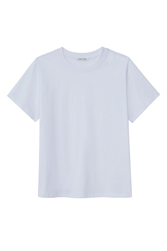 Базовая белая футболка с отделкой