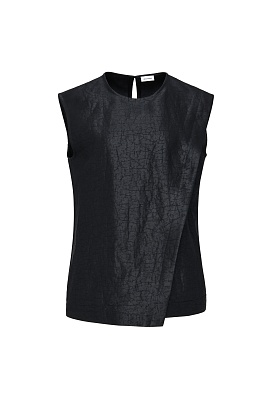 Костюмный текстурный жилет, черный Cherry