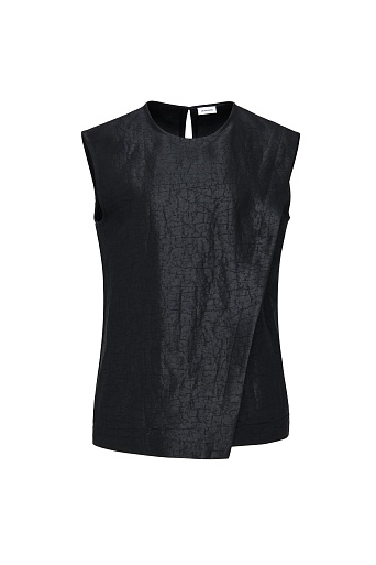 Костюмный текстурный жилет, черный Cherry