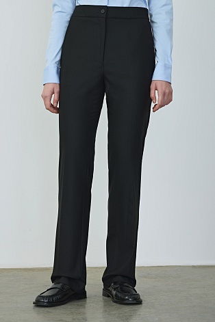 Костюмные брюки, черные