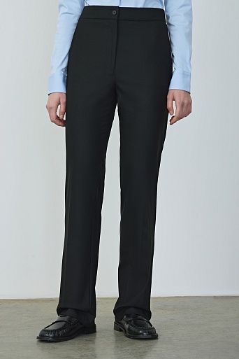 Костюмные брюки, черные