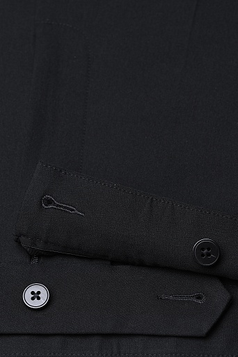 Черные прямые брюки со стрелками