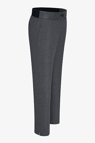 Зауженные брюки, темно-серые Linnea