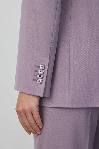 Жакет на одной пуговице, цвет фиолетовый FLORENCE
