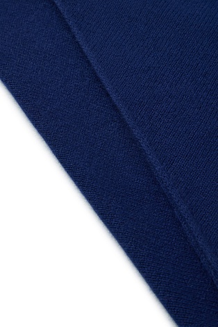 Темно-синий платок из ангоры