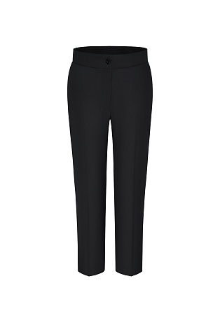 Зауженные брюки, черные