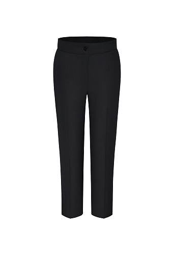 Зауженные брюки, черные