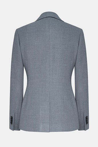 Костюмный жакет на пуговицах, серый AGATHA