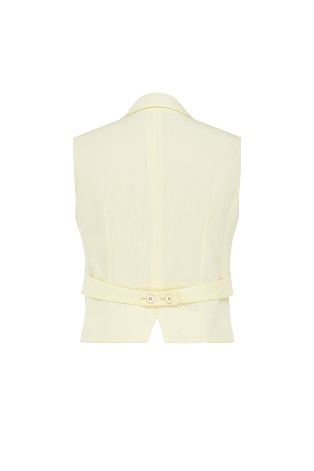Костюмный жилет, молочный Lilly