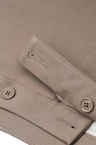 Зауженные брюки со стрелками, цвет бежевый EMMY