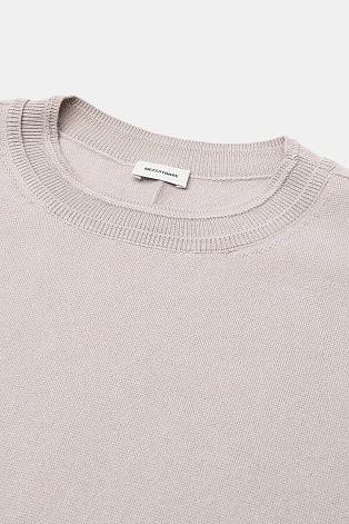 Джемпер с рукавом три четверти, кремовый