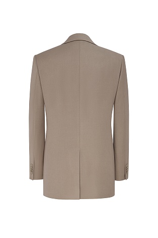 Удлиненный жакет, цвет бежевый MILA